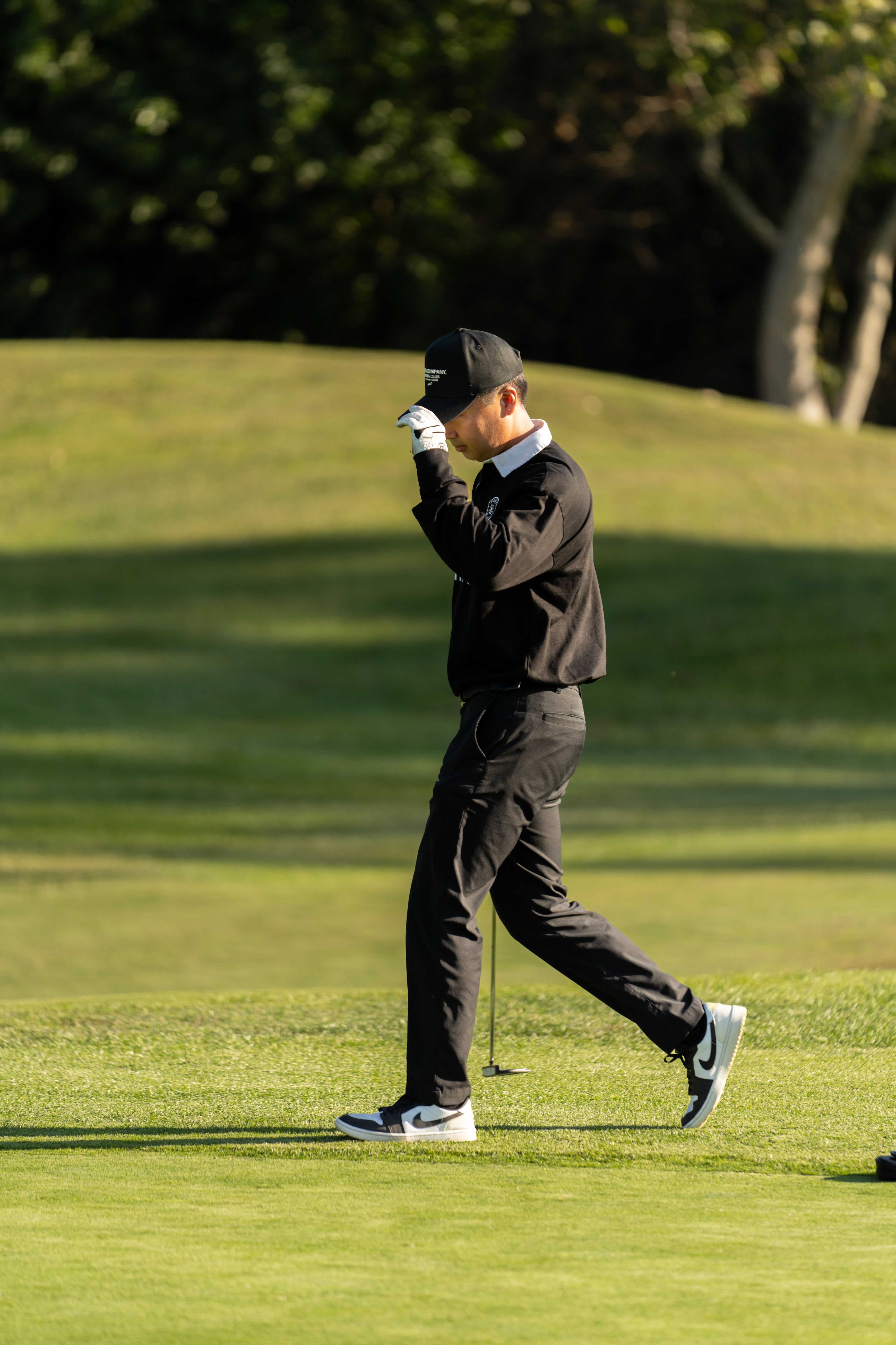 Chino Straight Leg Pants - Black