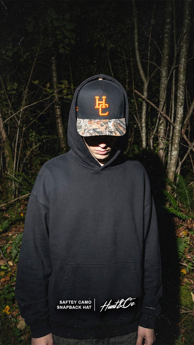 Safety Camo Snapback Hat