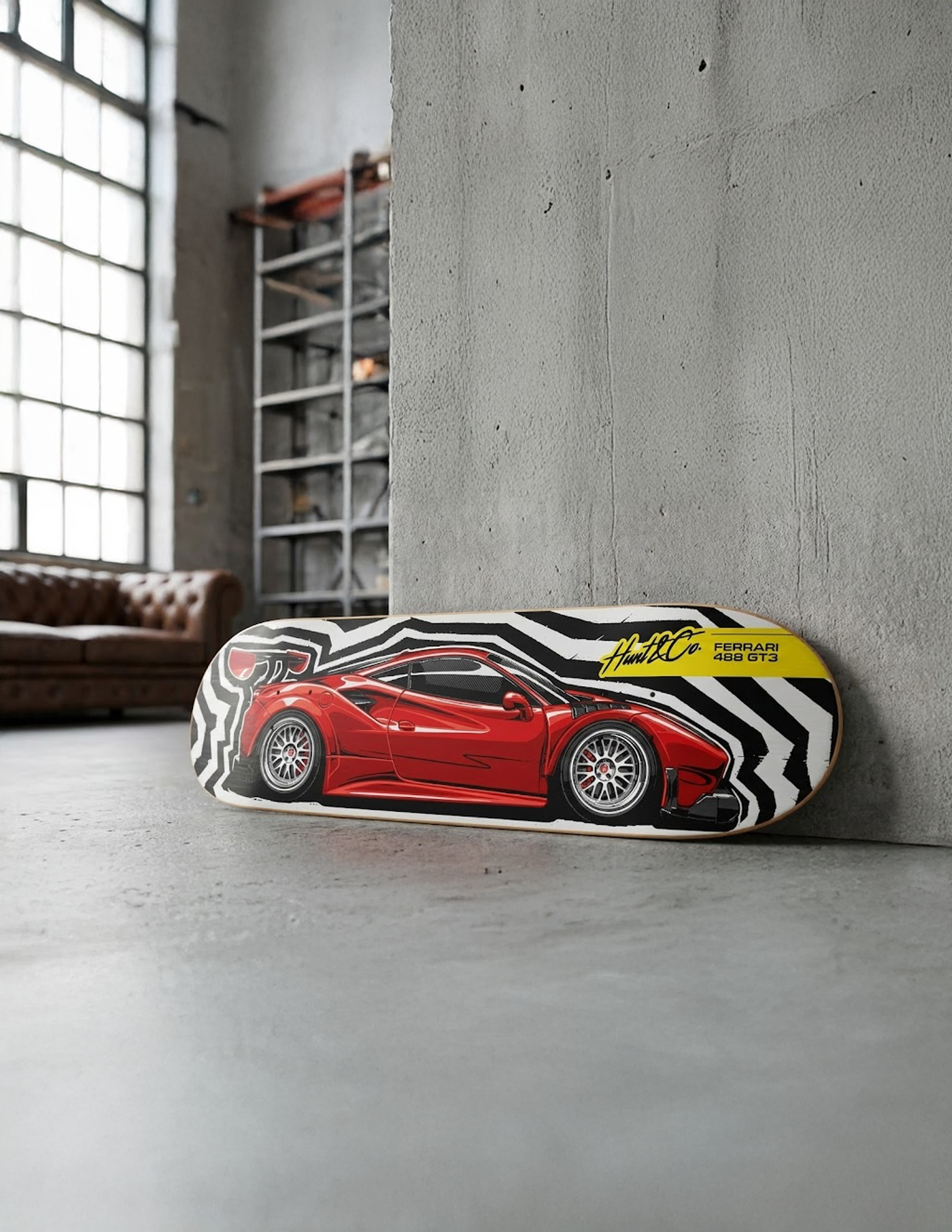 The Italian Stallion Skateboard Deck