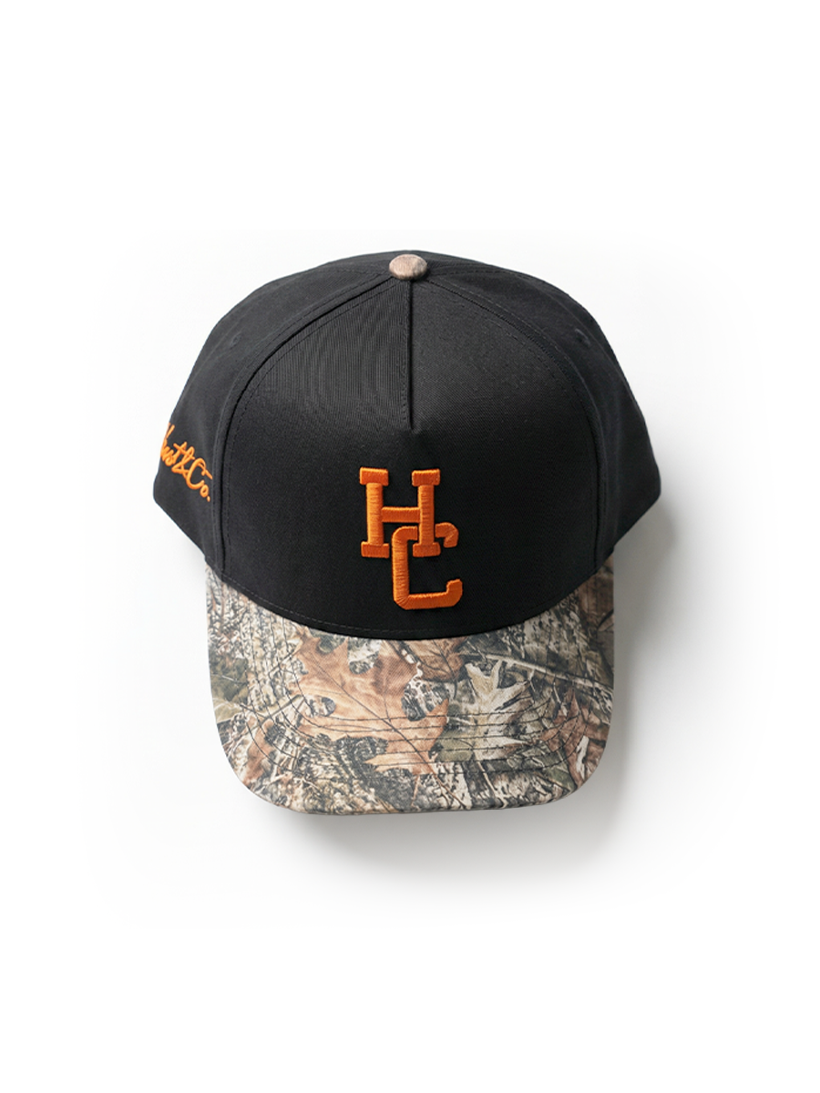 Safety Camo Snapback Hat