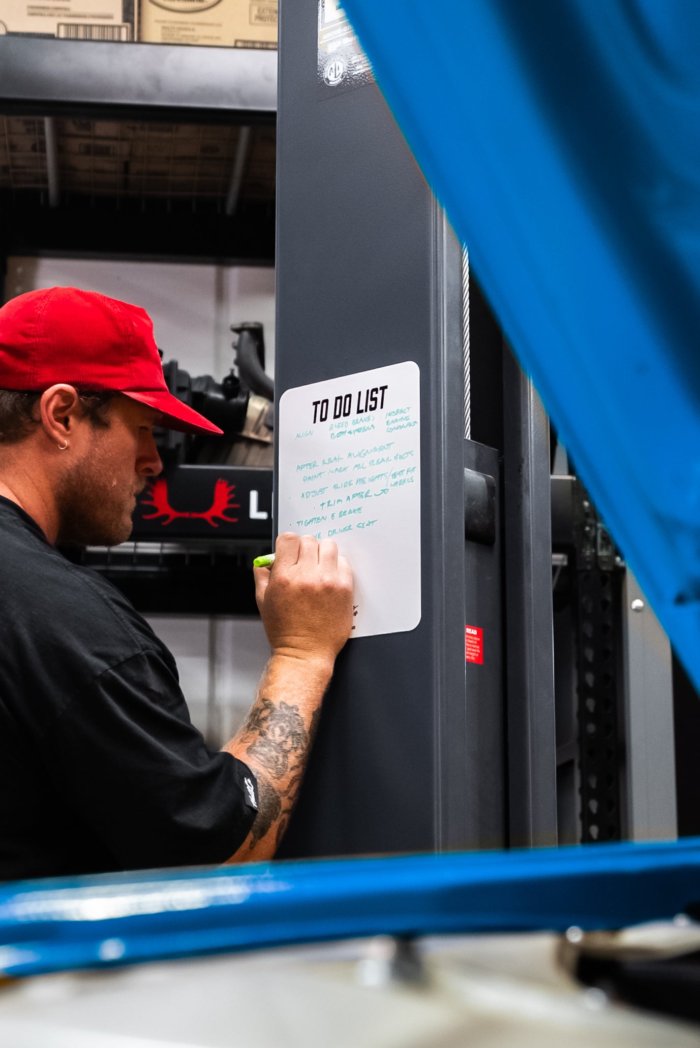 Magnetic To-Do List Board