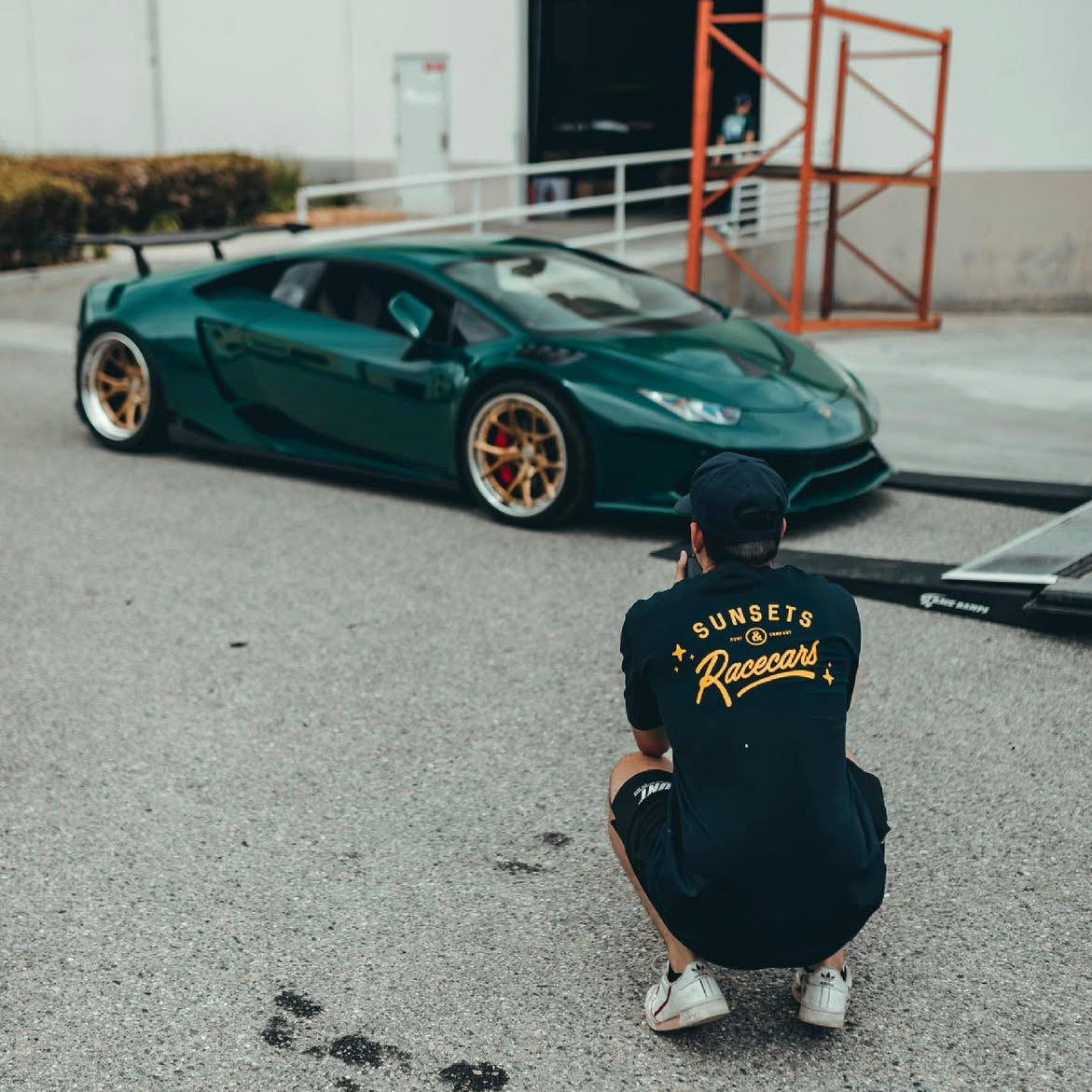 Sunsets & Racecars Tee - Black