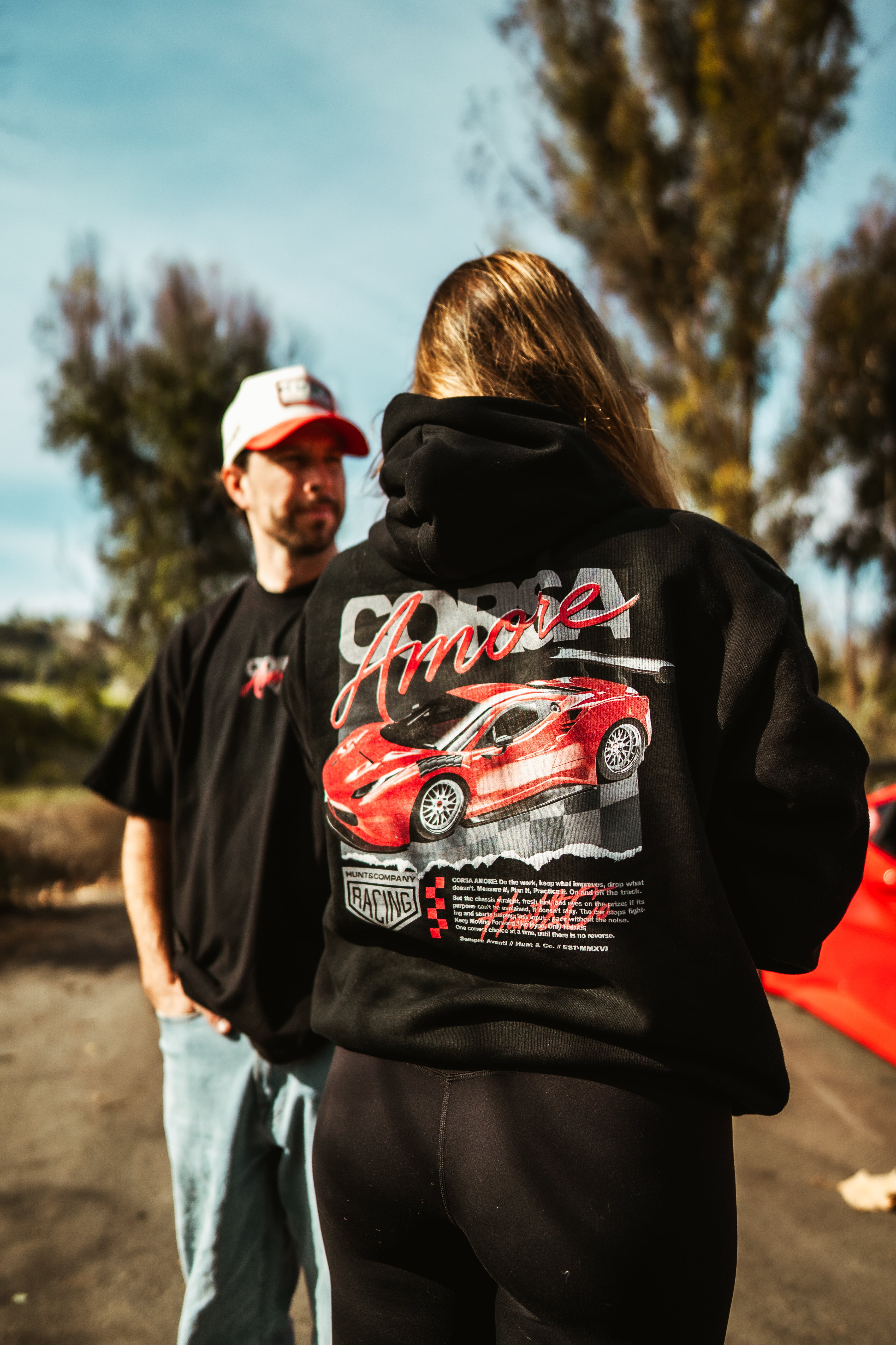 Corsa Amore Sweatshirt - Black