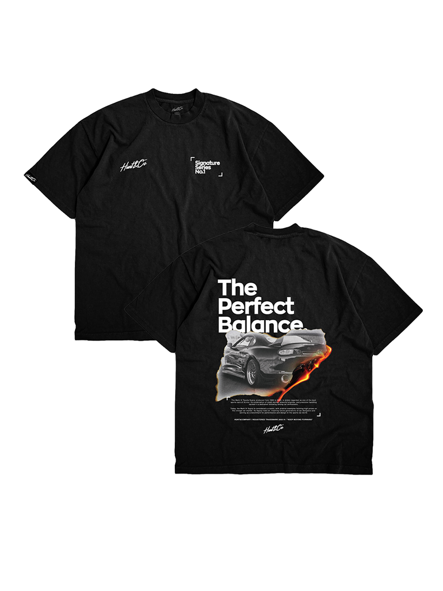 The Perfect Balance MK4 Tee - Black