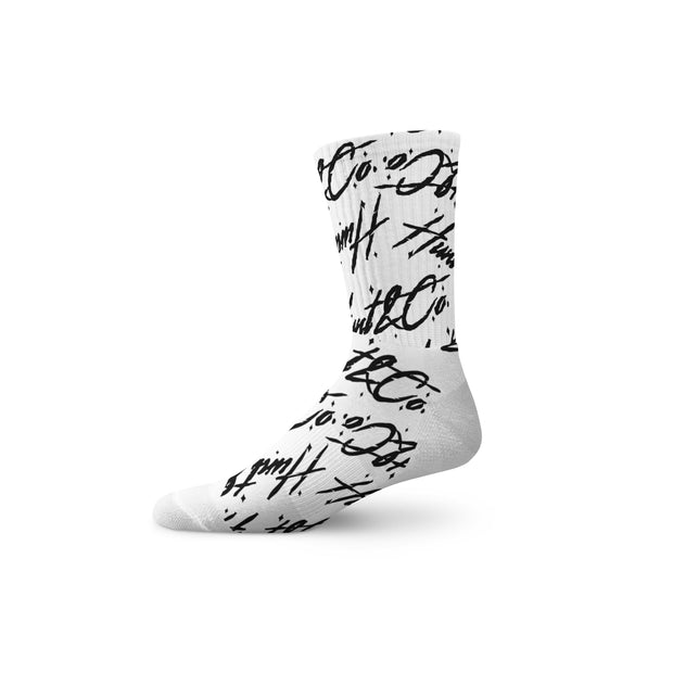 Slant Logo Socks