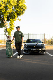 Racecars & Golf Carts Country Club Tee - Green
