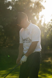 Hunt & Co Country Club Polo - White