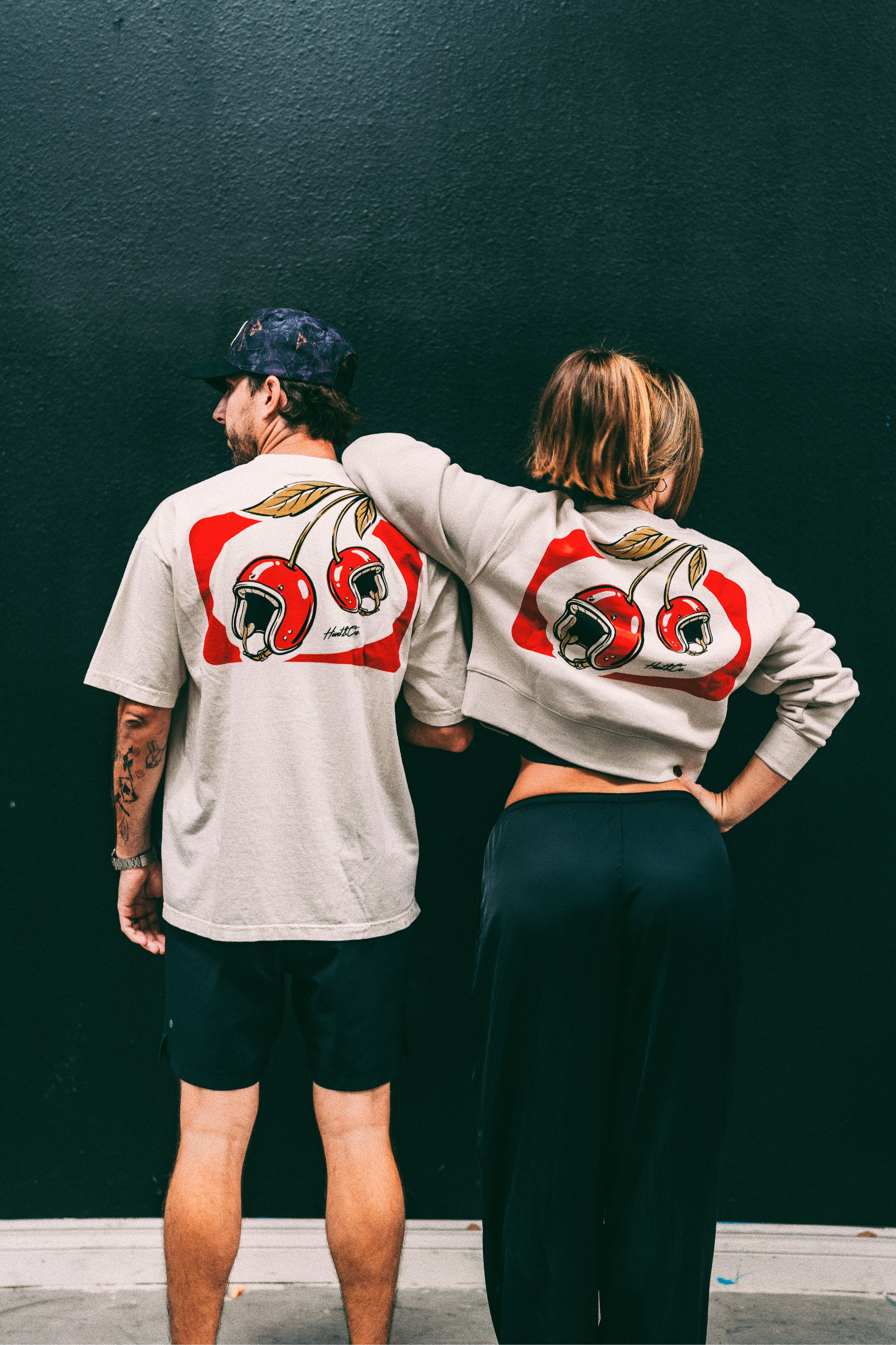 Cherry Helmet Tee
