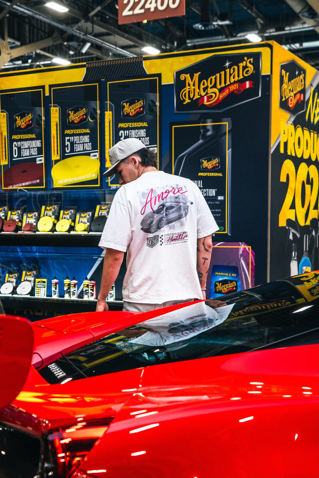 Corsa Amore Tee - White