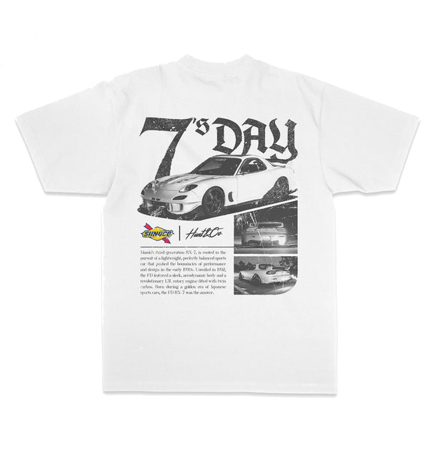 7's Day Tee - White