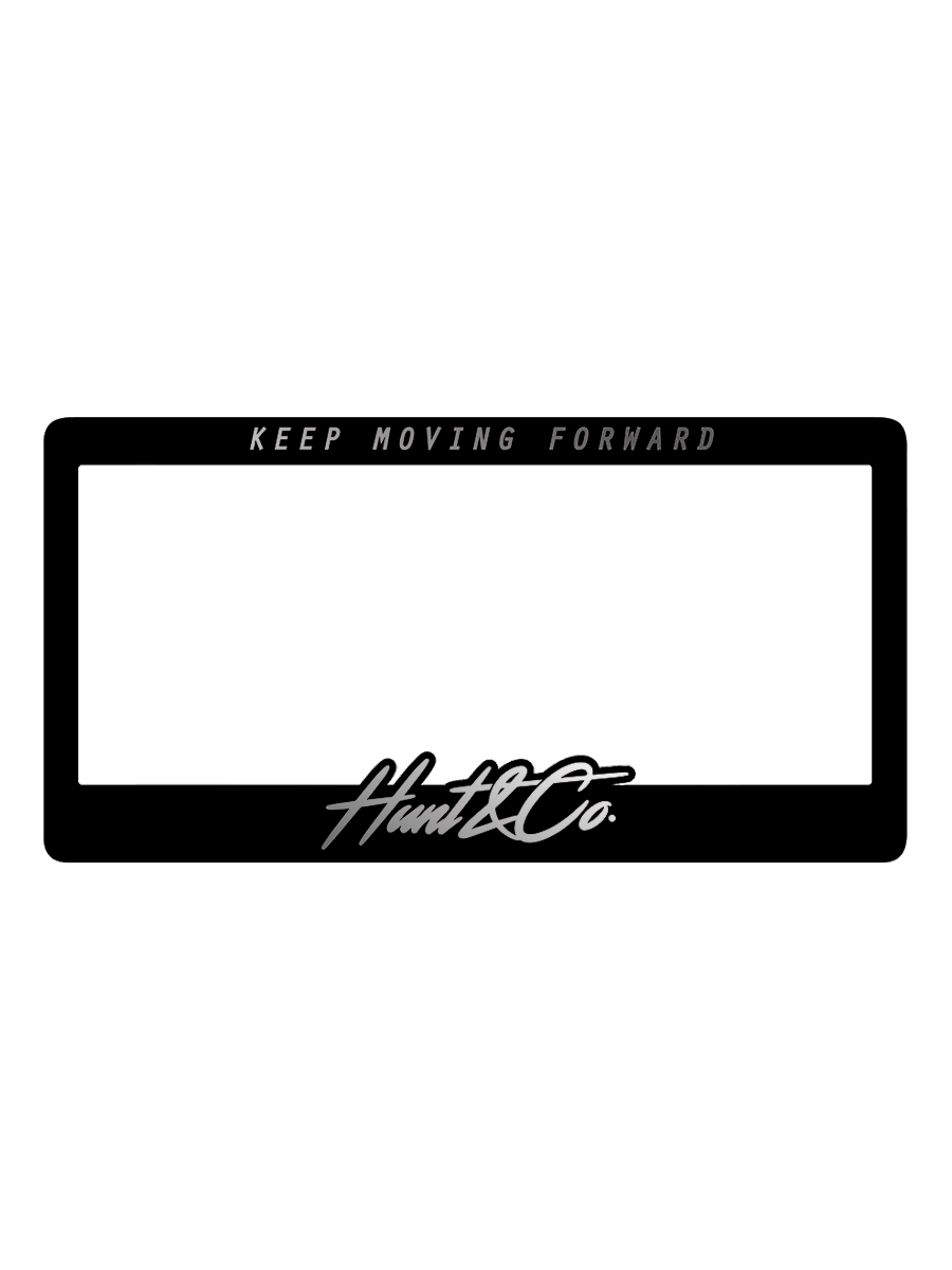 Slant Logo License Plate Frame