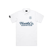 Hunt & Co Country Club Polo - White