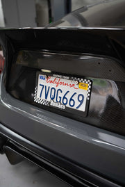 License Plate Frame - Checkered