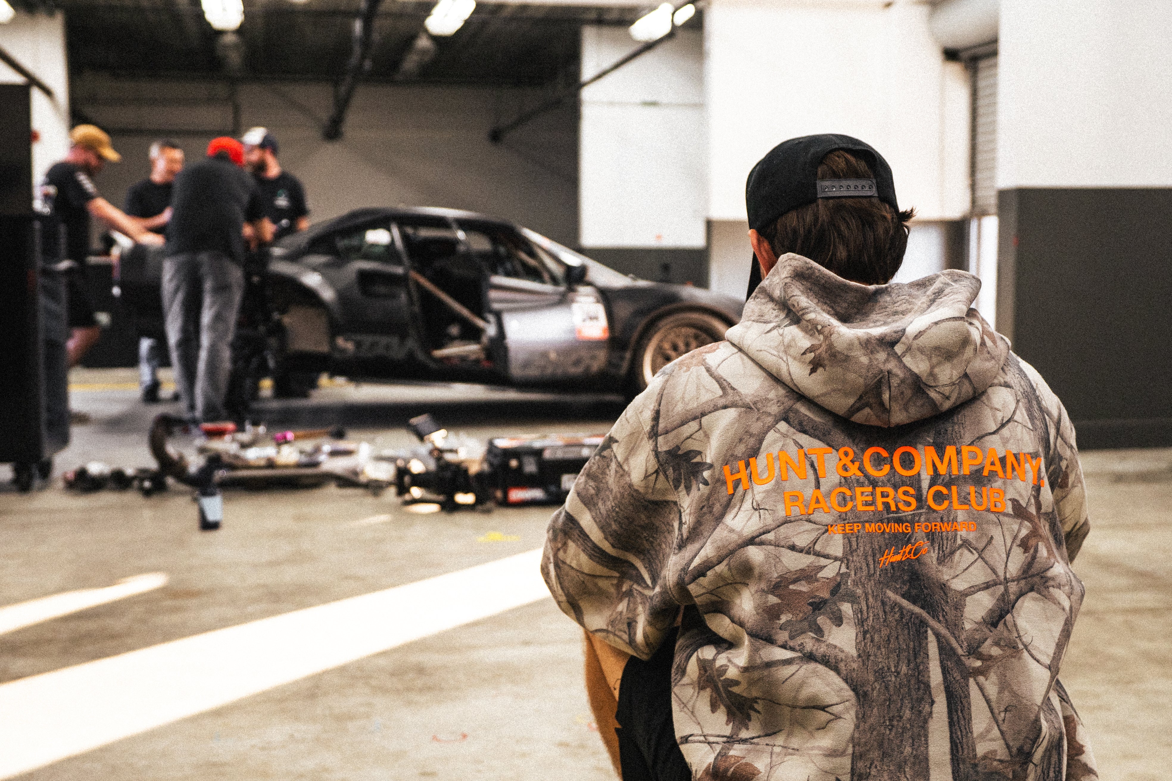 Racers Club Sweatshirt - Camo