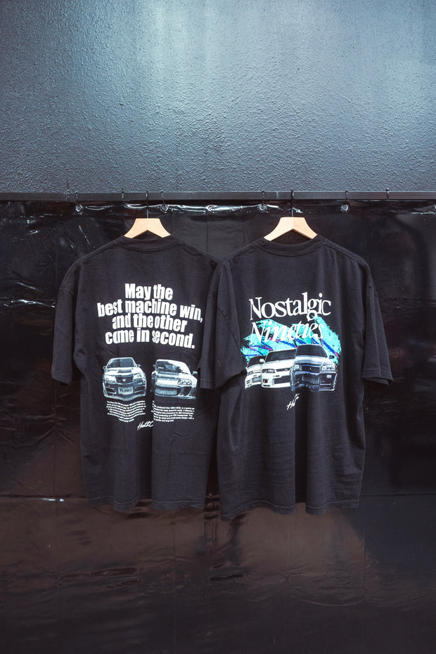 Nostalgic Nineties Tee - Black