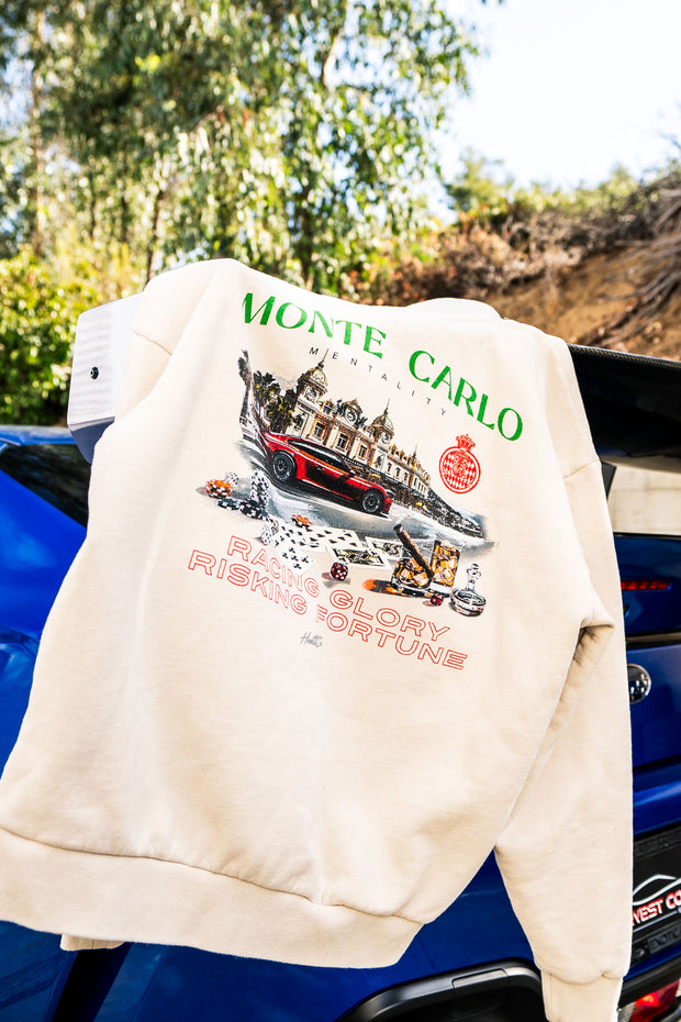 Monte Carlo Sweatshirt - Cream