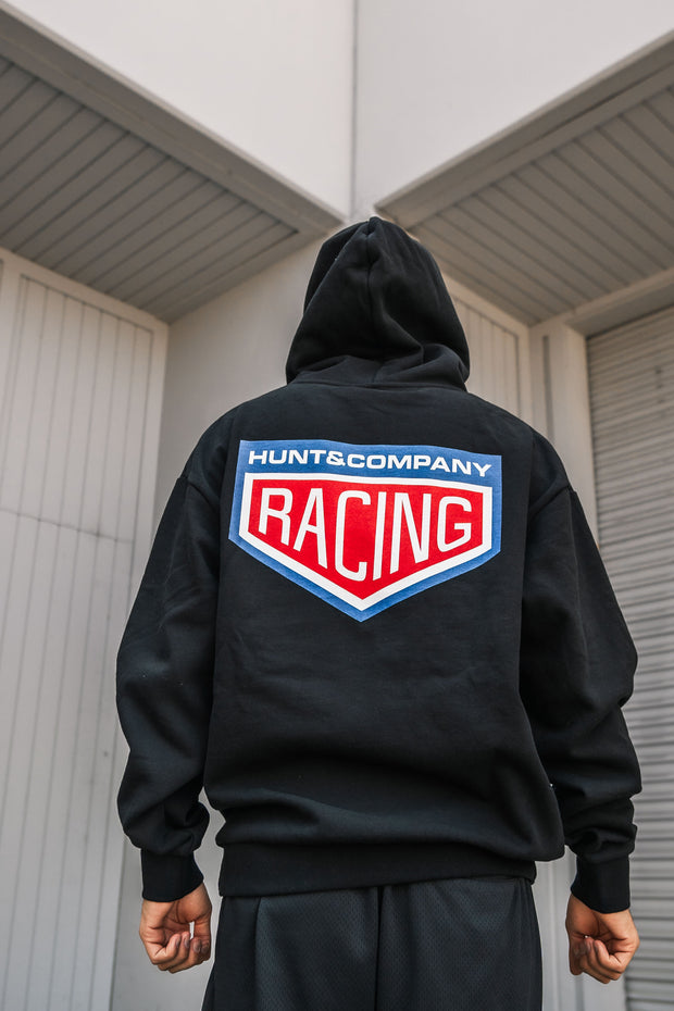 Racing Crest Sweatshirt - Black