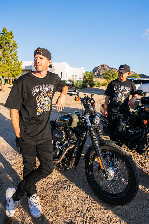 Harley Davidson x Hunt & Co Flag Tee – thehuntandcompany