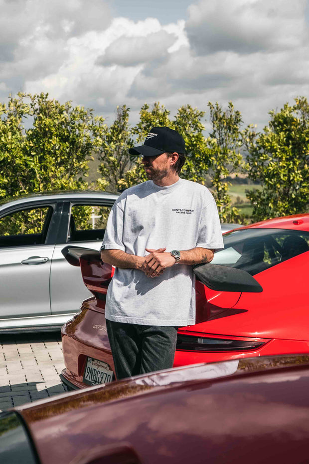 *Pre-Order* Racers Club Tee - Ash