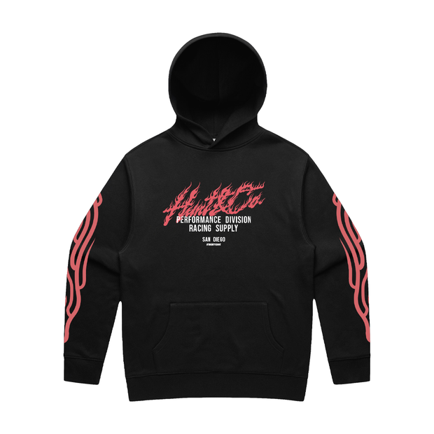 Flame Sweatshirt - Black