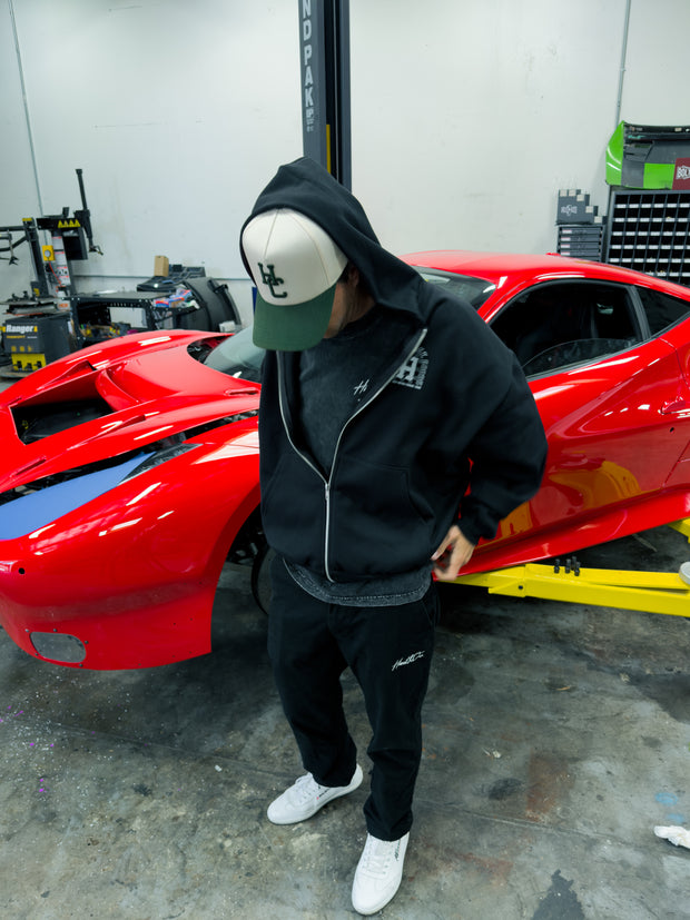 Not Garbage Goods Zip-Up - Black