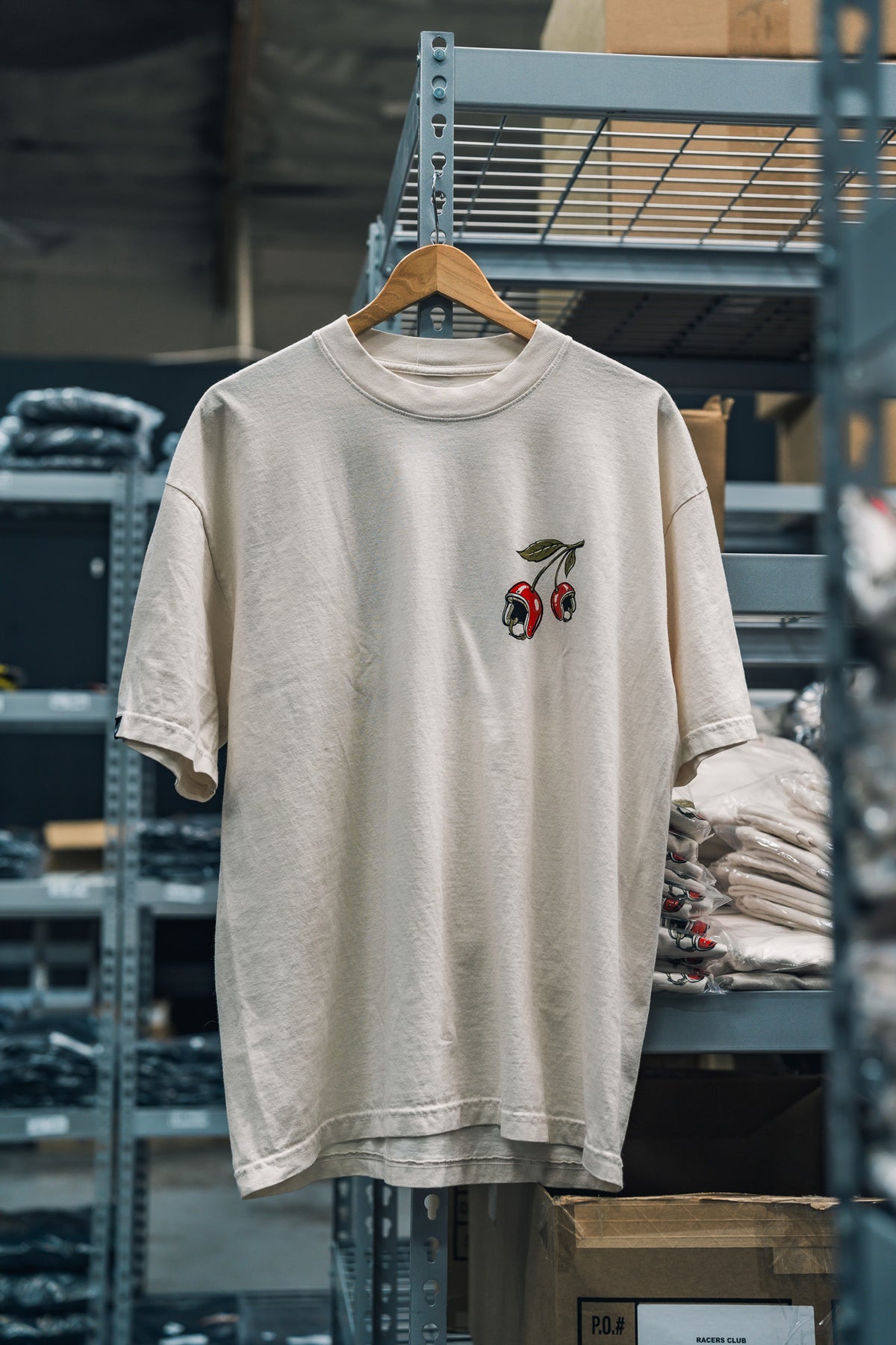 Cherry Helmet Tee