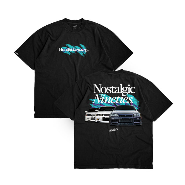 Nostalgic Nineties Tee - Black