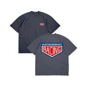 Racing Crest Tee - Gray