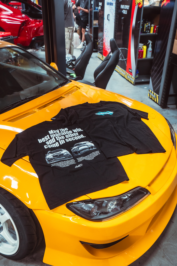 Supra vs. GTR Tee - Black