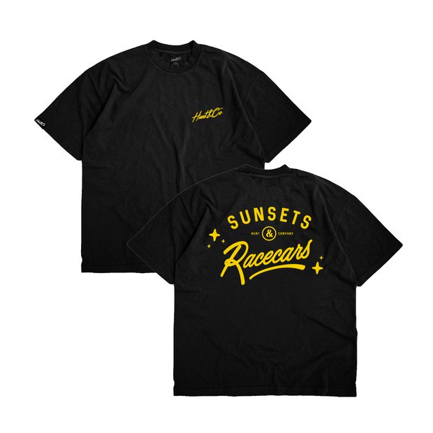 Sunsets & Racecars Tee - Black