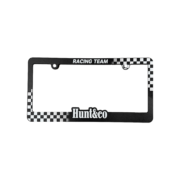 License Plate Frame - Checkered