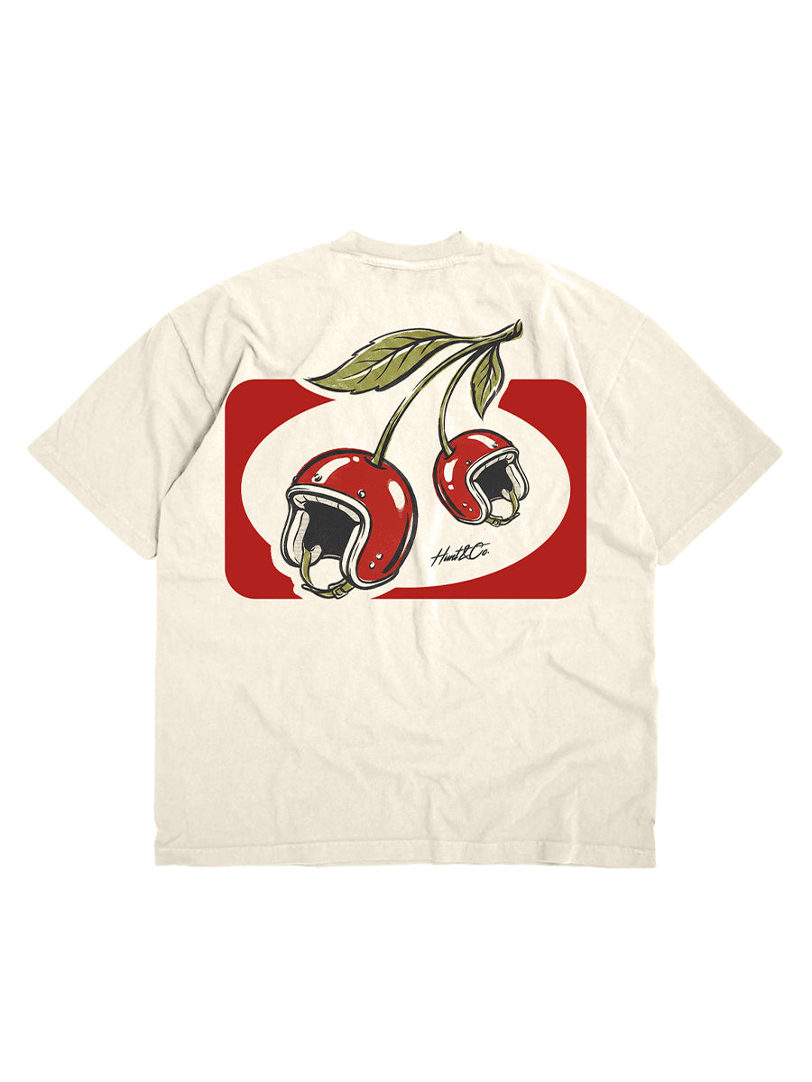 Cherry Helmet Tee
