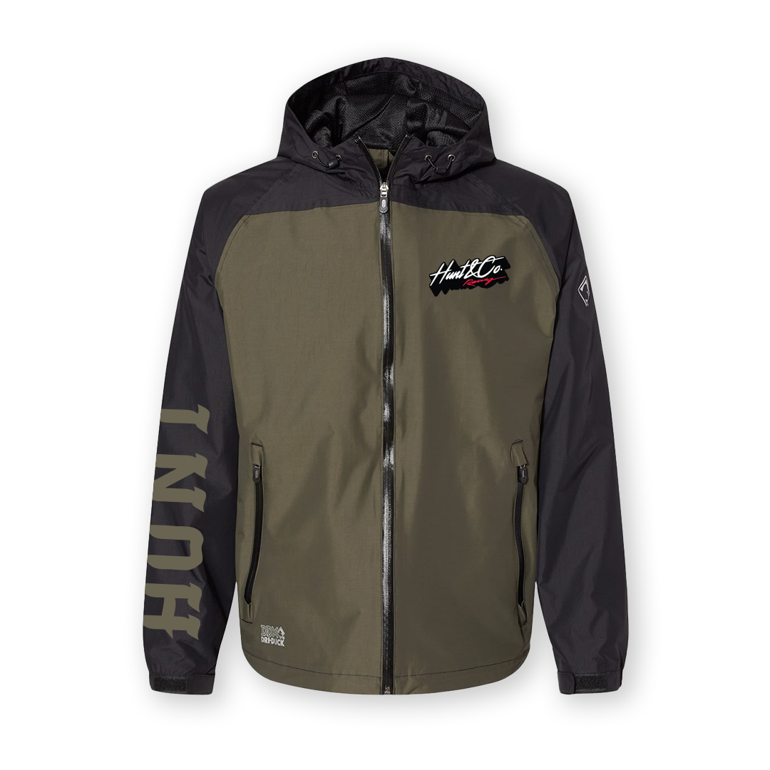 Hunt & Co Sponsor Embroidered Windbreaker – thehuntandcompany