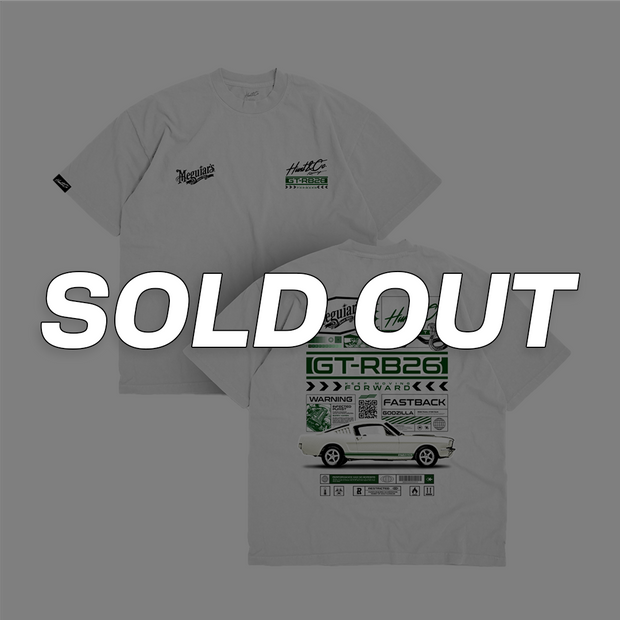 Meguiar's x Hunt & Co Fastback Tee - White