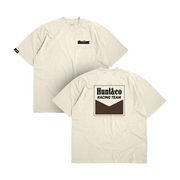 Heritage Cream Tee - Brown Logo
