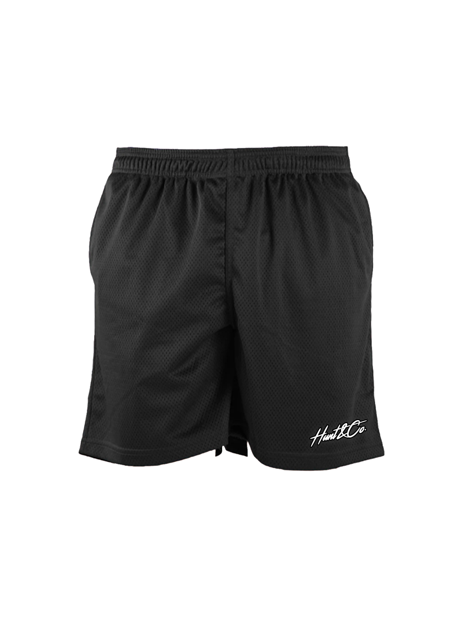 Rubber Logo Basketball Shorts